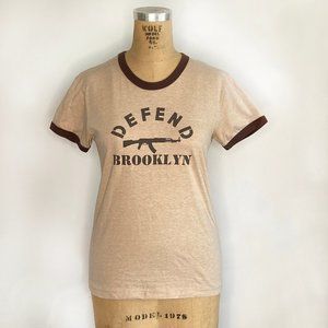 Defend Brooklyn / American Apparel Ringer T-Shirt